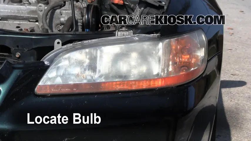 2000 Honda Accord EX 2.3L 4 Cyl. Sedan (4 Door) Luces Luz de giro delantera (reemplazar foco)
